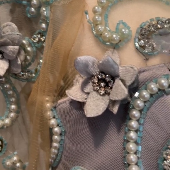 Two piece couture formal gown - Picture 4 of 4